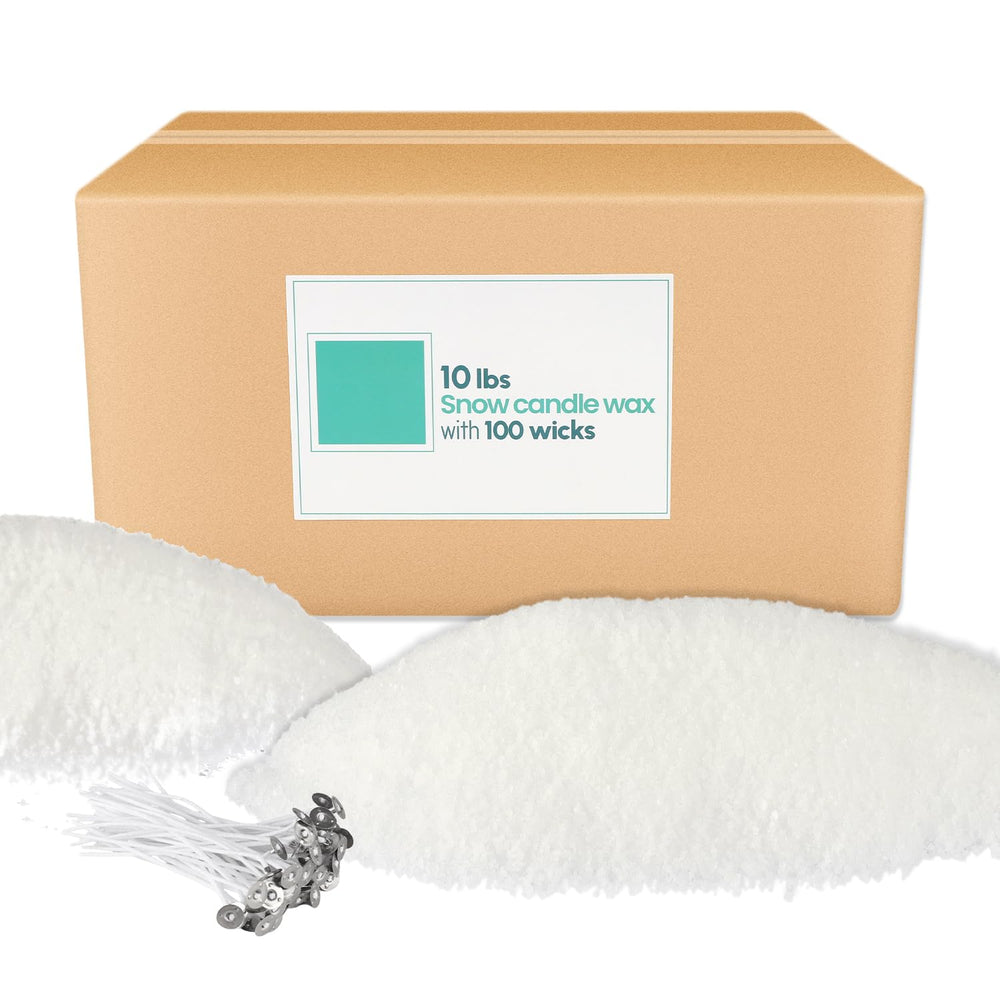 TLNFHRPI 100-wick pack, supports multiple candle sizes for events.