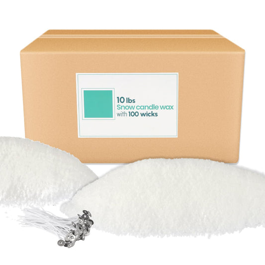 TLNFHRPI 100-wick pack, supports multiple candle sizes for events.