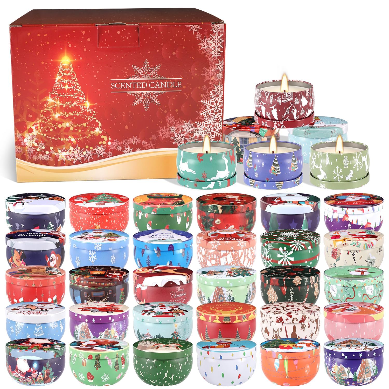 TLNFHRPI gift-ready candle set makes a thoughtful holiday present.