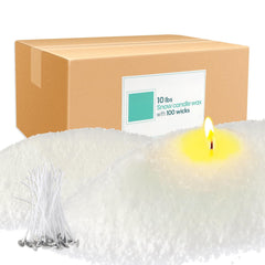 TLNFHRPI pearl wax sand bag for DIY candles, ideal for large weddings.
