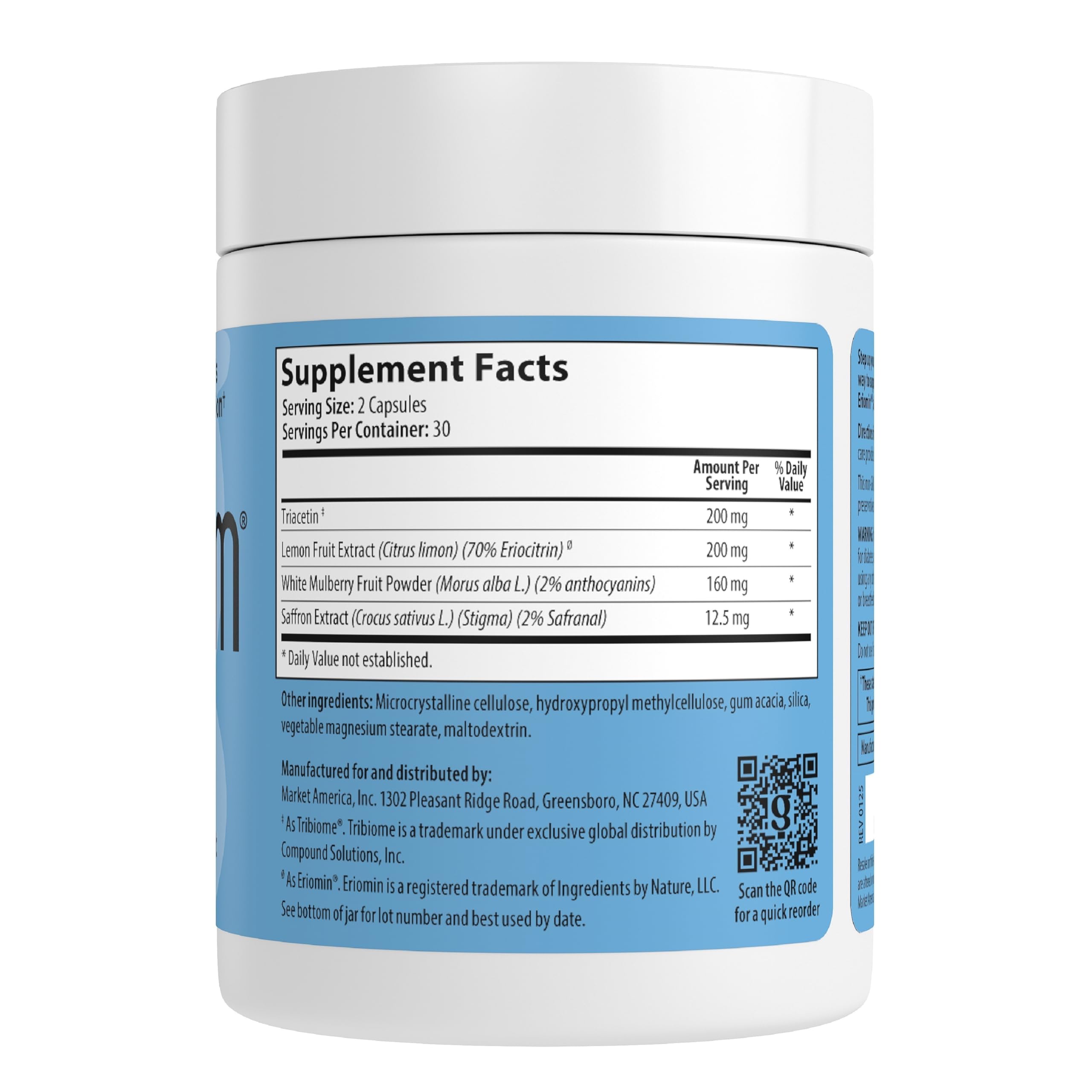 TLS GoTrim vegan and gluten-free label signals inclusive wellness.
