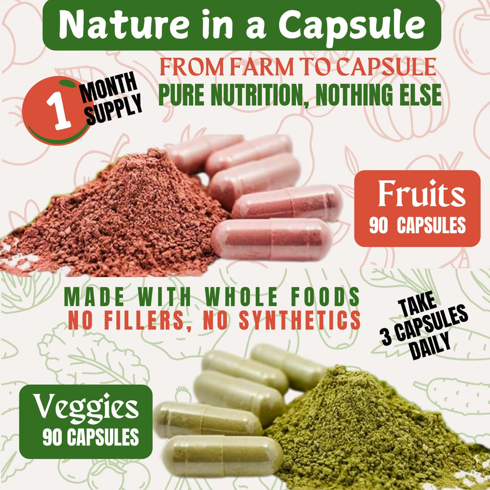 Serving image showing easy daily capsule routine with TM NATURALS