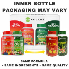 TM NATURALS fruit and veg blend promoting digestive support