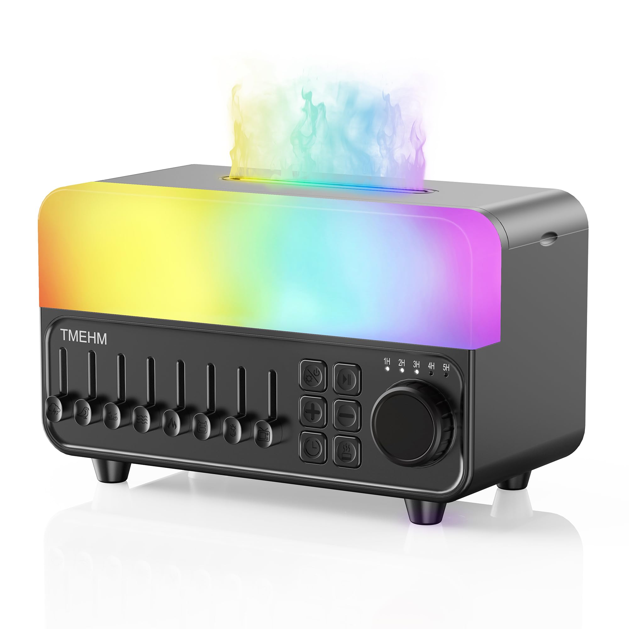 TMEHM 2026 4-in-1 aroma diffuser front view for relaxing nights.