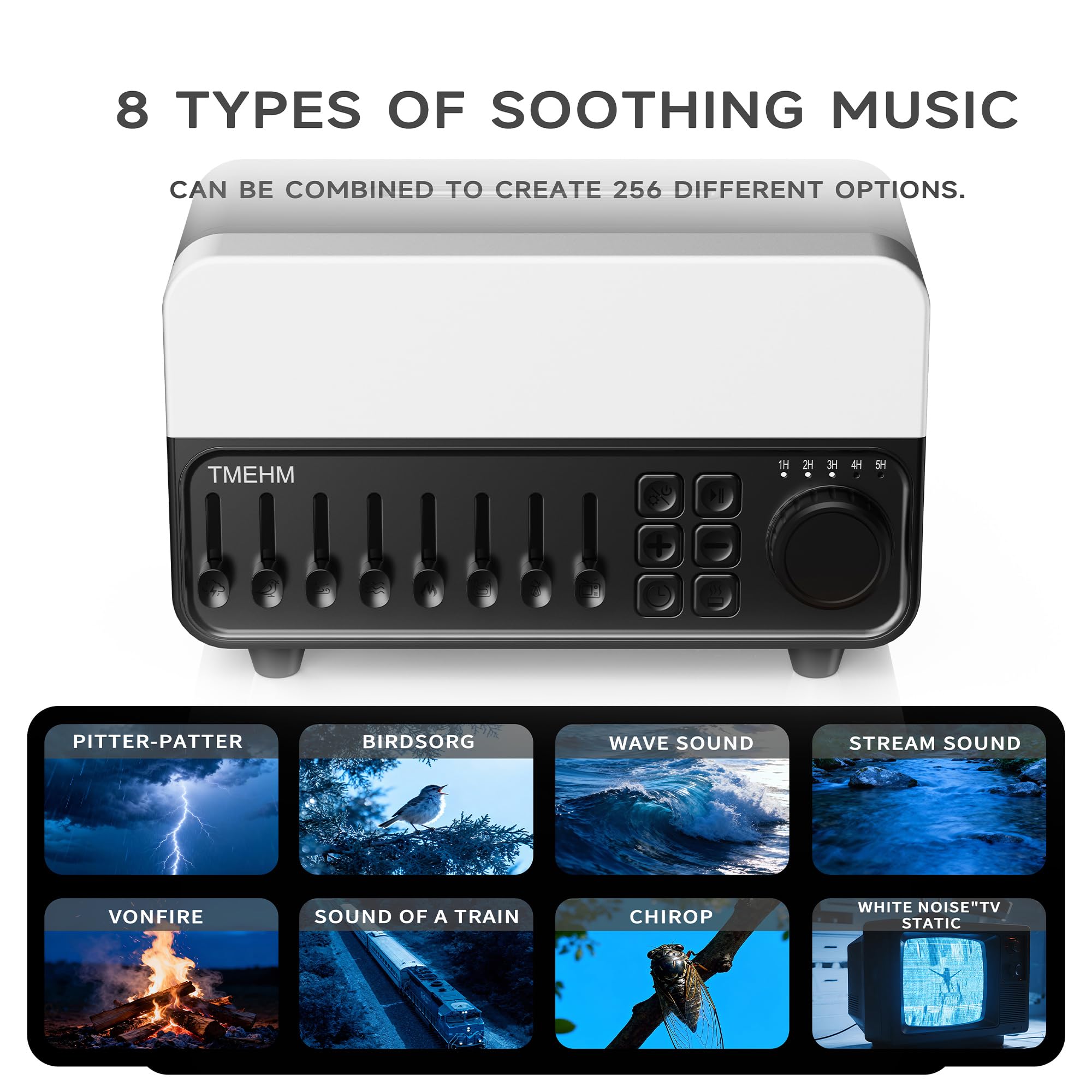 TMEHM 2026 aroma diffuser with warm night light for bedtime.