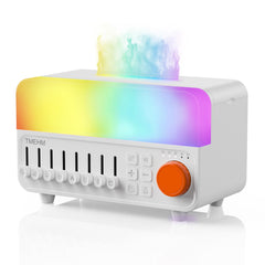 TMEHM 4-in-1 diffuser with Bluetooth speaker for a soothing bedroom soundscape.