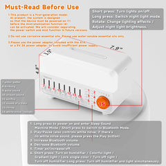 TMEHM diffuser timer function automatically shuts off all features.