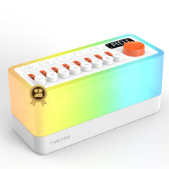 TMEHM 3-in-1 Sleep Sound Machine auto timer for gentle fading off