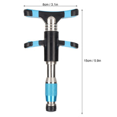 TMISHION stainless steel chiropractic tool, durable and rust-resistant.