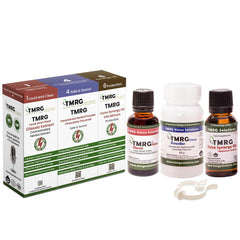 TMRG Powerful Vocal Recovery Kit Large Classic Drops close-up, soothing throat relief for strained voices.