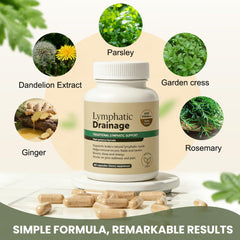 Tnaasmais Cleavers and Dandelion formula packaging for holistic lymphatic care.