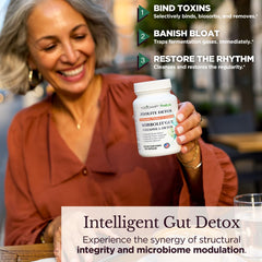 TODICAMP Sorbolit activated charcoal capsules for bloating relief and gut comfort.