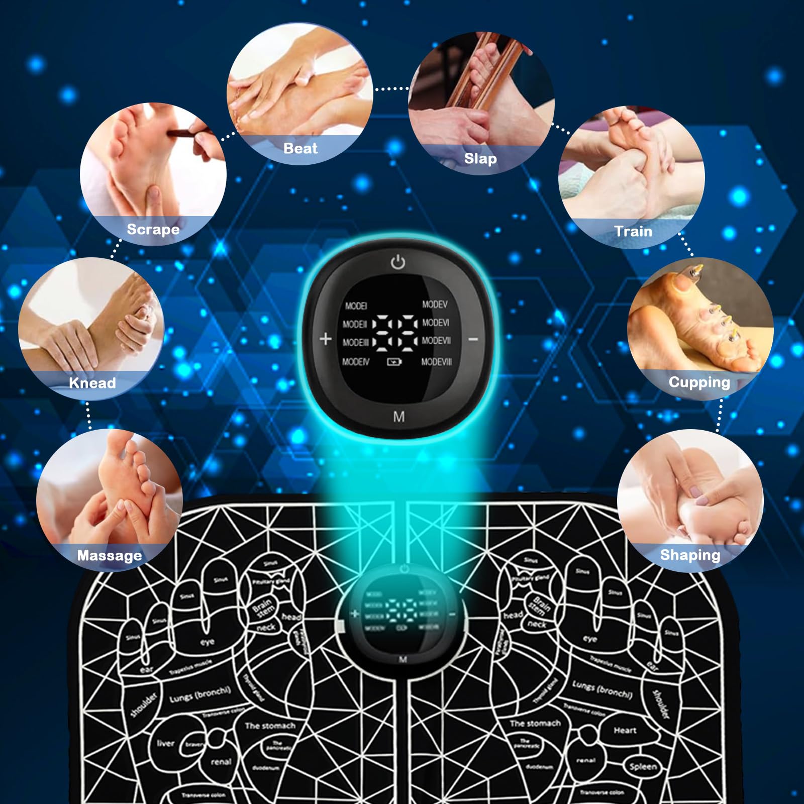 TOGECOS black control panel enables hands free operation during use