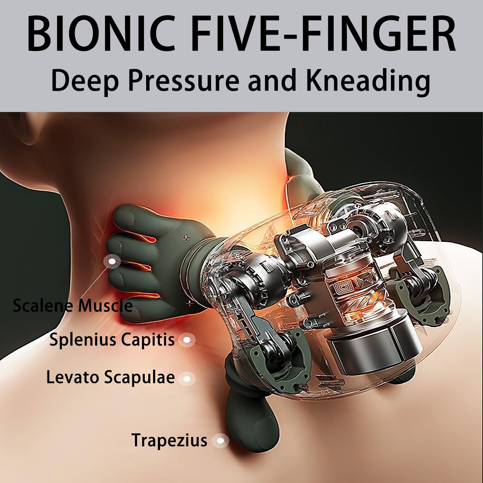 TOlegen handheld-use green massager enables targeted relief
