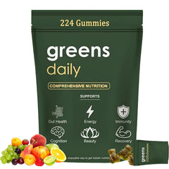 TOGOLIUN Greens Gummies bottle for daily wellness and on-the-go routine