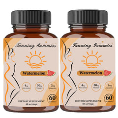 TOGOLIUN tanning gummies packaging for easy daily on-the-go use.