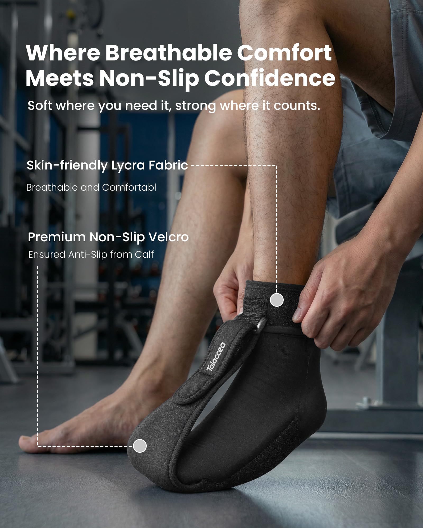 Tolaccea breathable Lycra fabric prevents stuffiness for all-night comfort