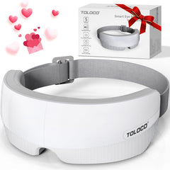 TOLOCO Eye Massager front view highlights sleek design for daily relaxation and eye comfort.