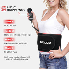 TOLOCO remote control emphasizes timer settings for customized sessions.