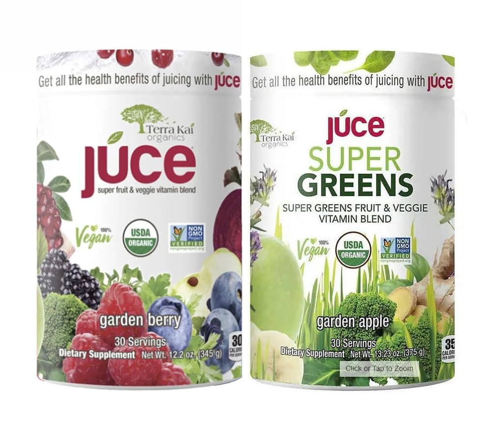 Tomo Wellness Terra-Kai Juce bottle with garden apple and berry blend for daily vitality