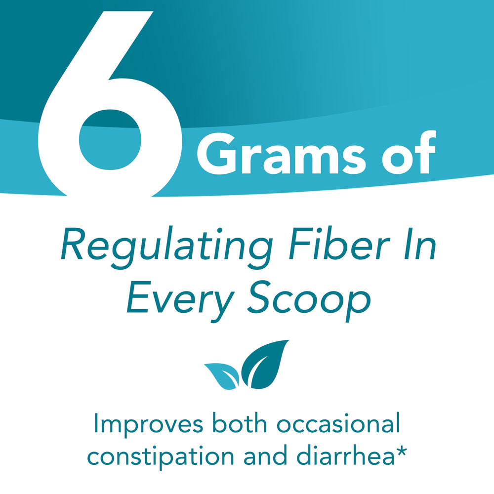 Sunfiber unflavored powder dissolves cleanly in water without changing taste.