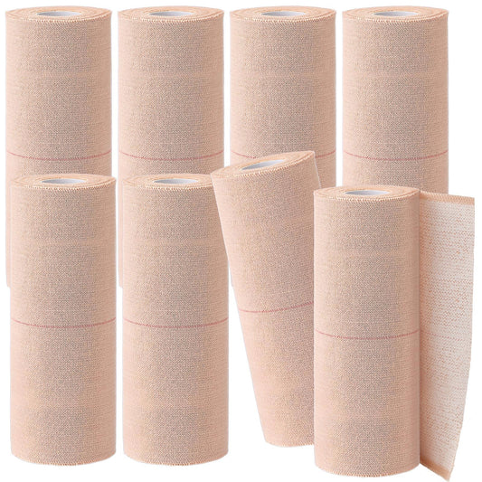 Tondiamo 8-rolls elastic tape pack ready for versatile sport wraps.