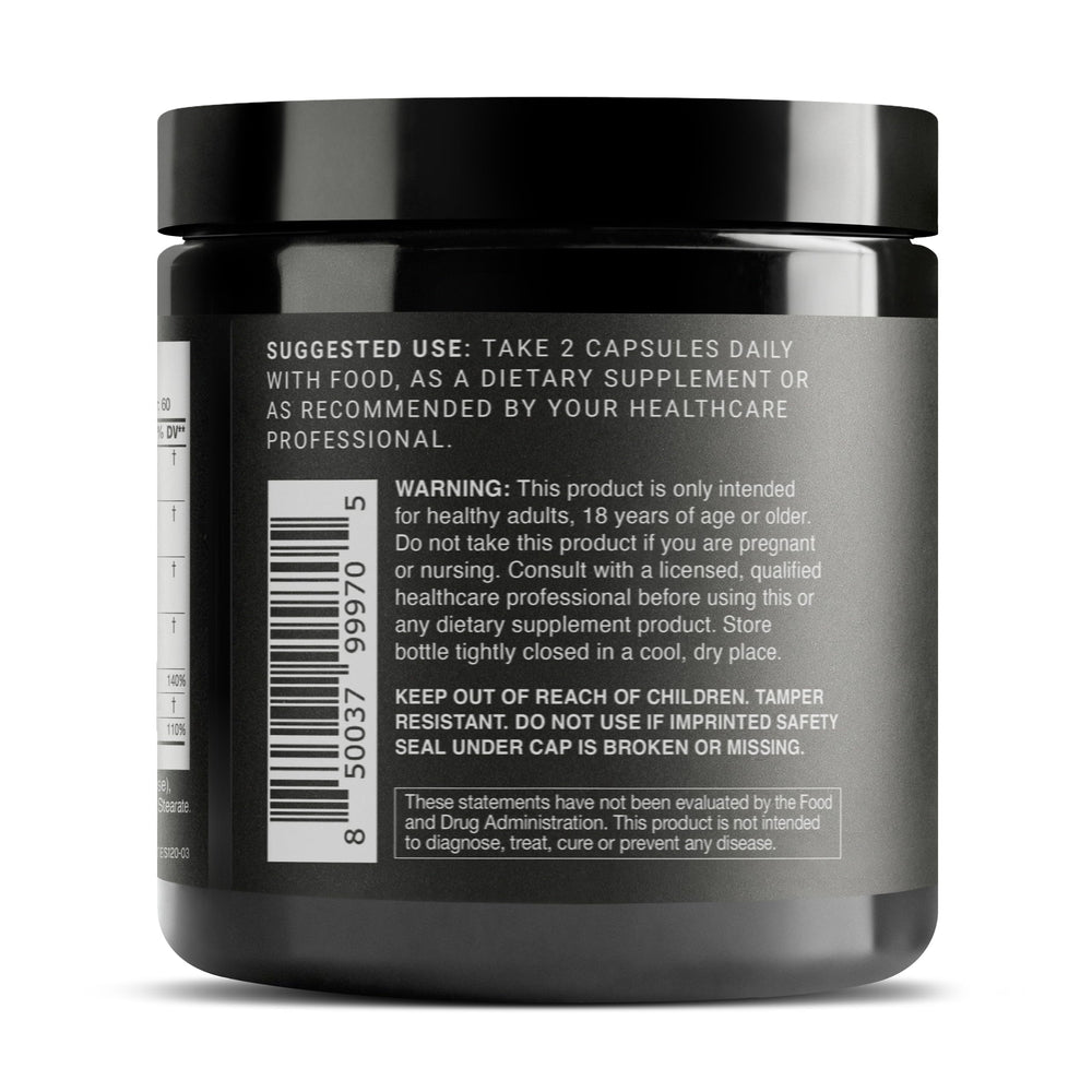 Toniiq Elite T Formula premium packaging communicates USA-made quality.