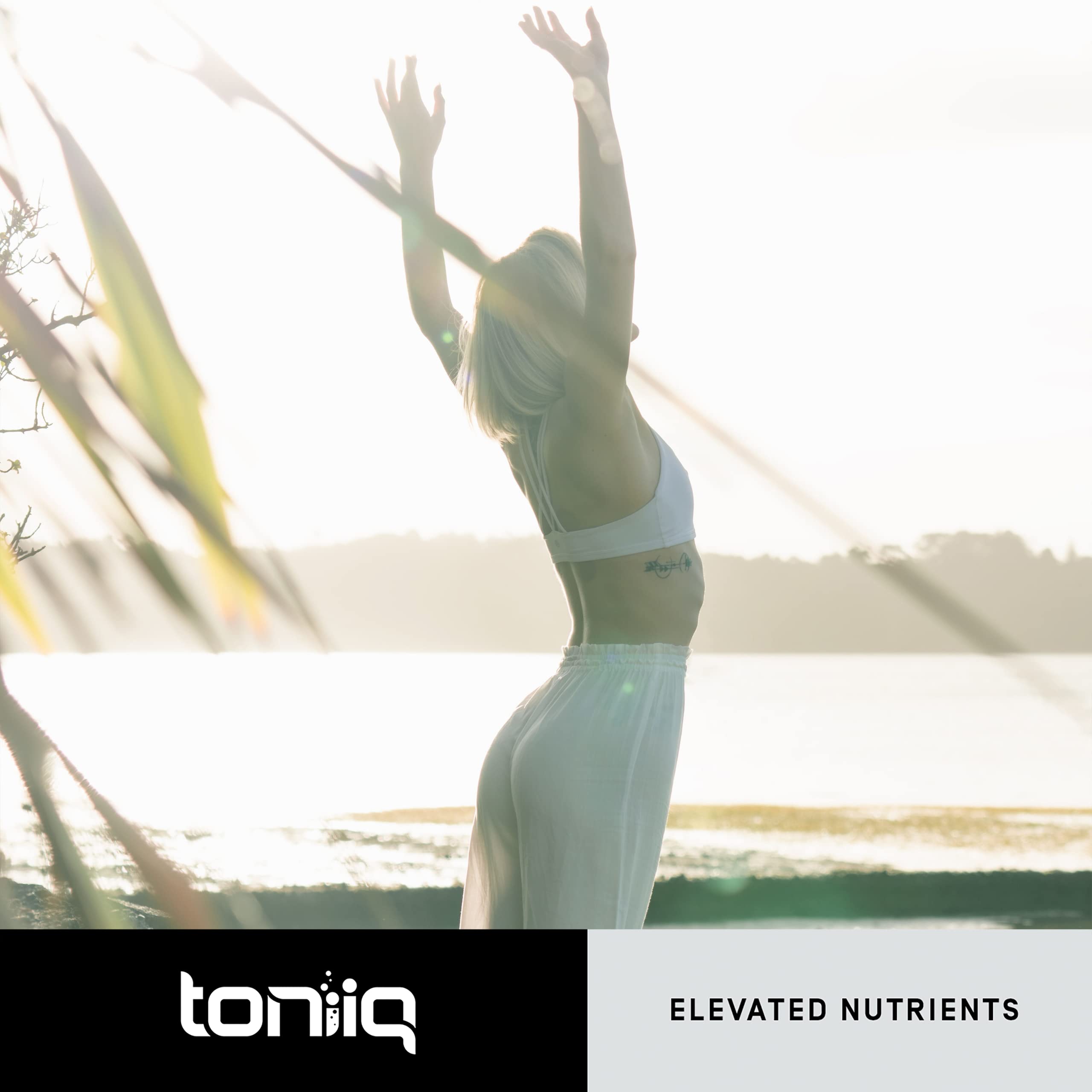 Toniiq fisetin on morning routine setup for easy take