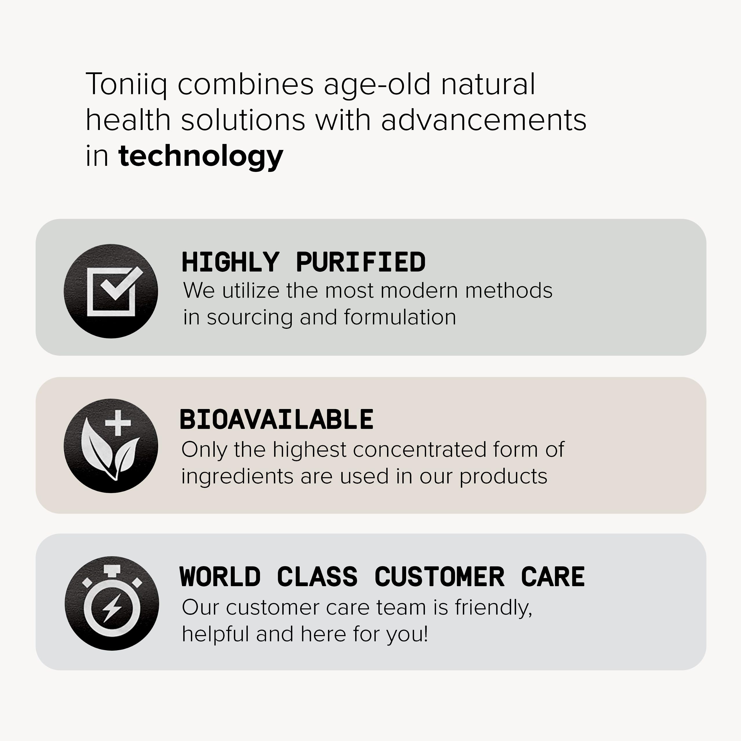 Toniiq Glutathione third-party lab test document for quality
