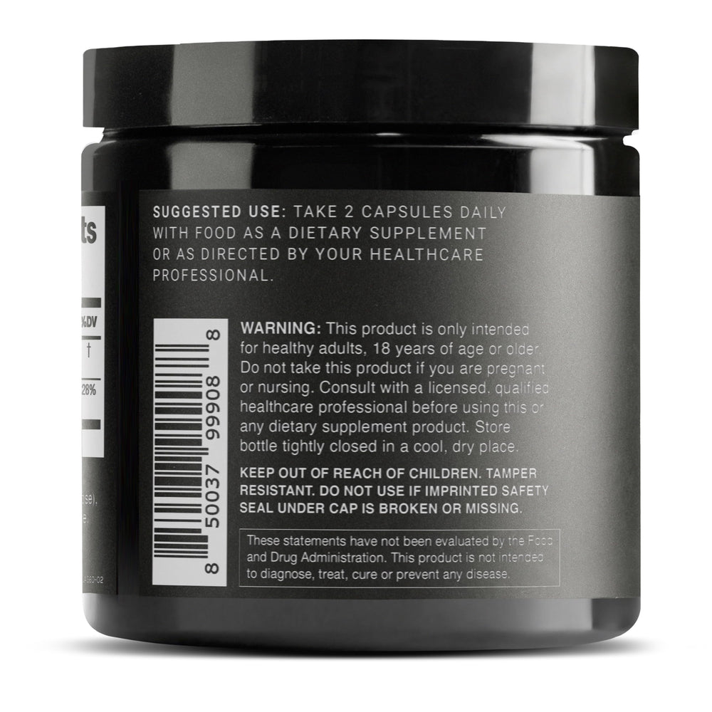 Toniiq Hyaluronic Acid capsules with vitamin C boost for enhanced absorption