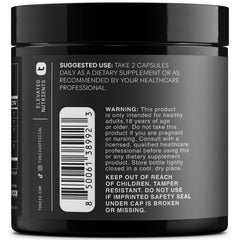 Toniiq NMNH bottle front label shows purity and third-party verification.