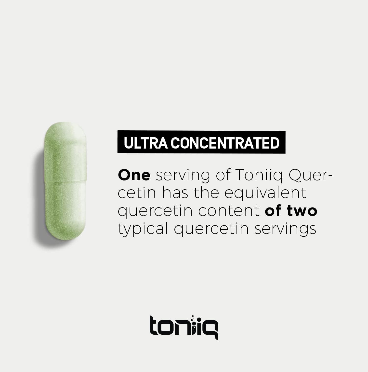 Serving size panel confirms 1000mg per capsule for daily use