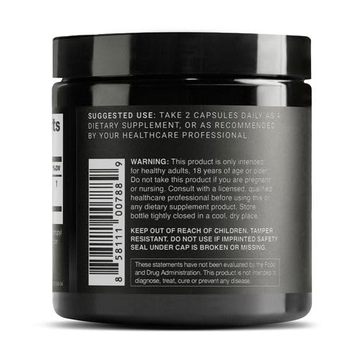 Toniiq Resveratrol batch testing seal indicating rigorous QA