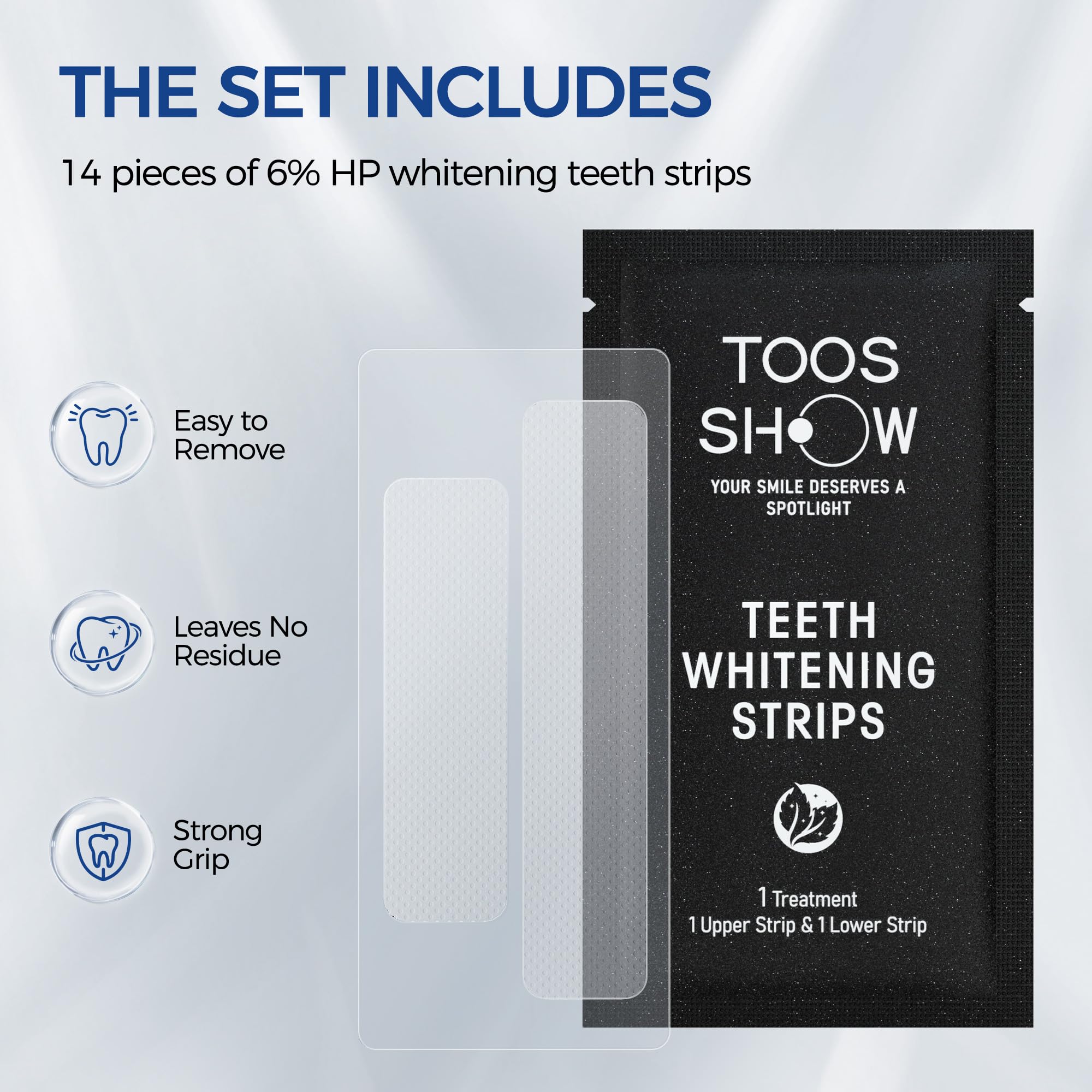 Toos Show Remineralization Pen supports enamel care after whitening.