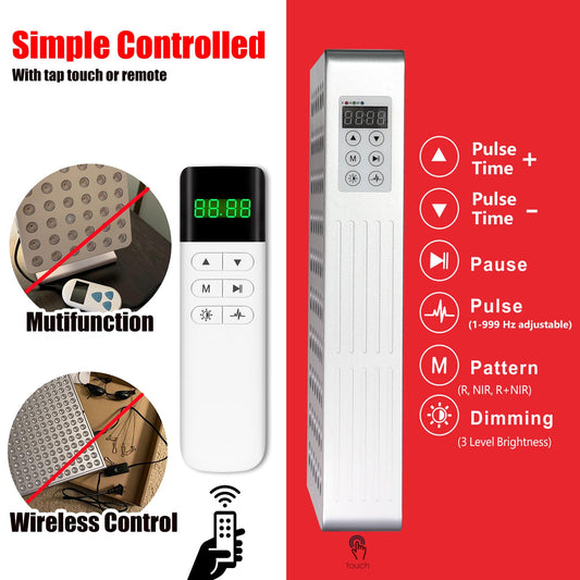 Topcupro Red Light Panel body use shows full-body illumination for recovery comfort