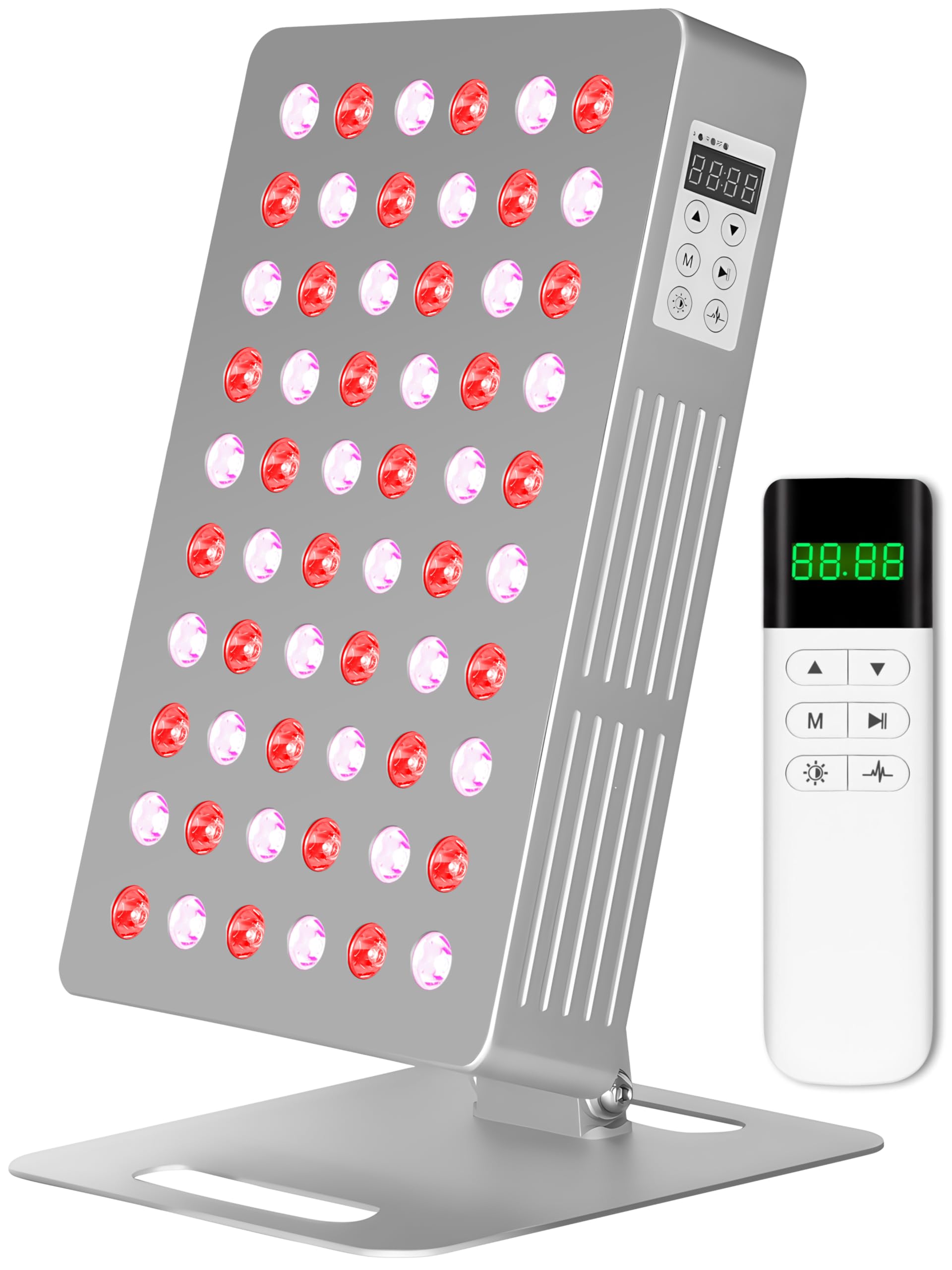 Topcupro Red Light Panel face close-up for skin vitality and relaxation