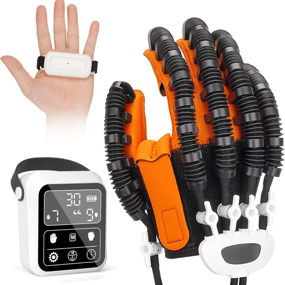 TopLeder rehabilitation gloves packaging showcases premium design for home use