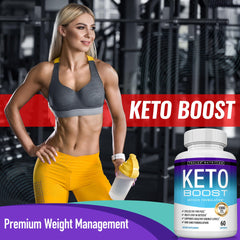 Toplux Keto Boost green tea extract on label for metabolism support
