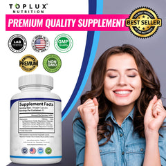 Toplux Magnesium Complex daily-use scene suggesting recovery and energy support.