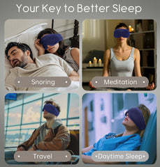 TOPOINT Sleep Mask ideal for travel, meditation, or home use