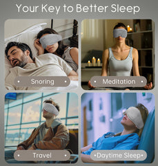 TOPOINT sleep mask supports travel and meditation setups for focus