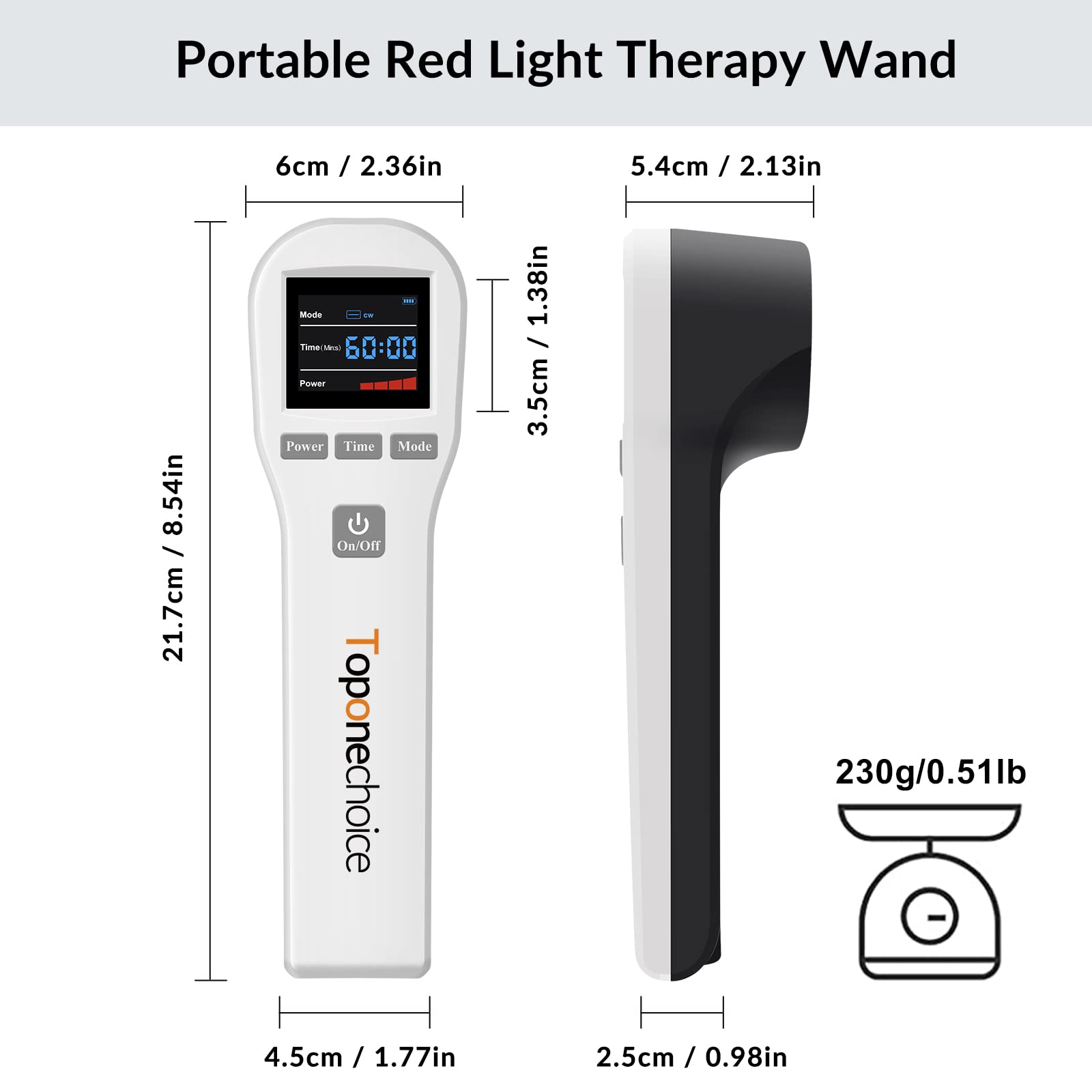 Toponechoice pet-use capability supports dogs and other companions.