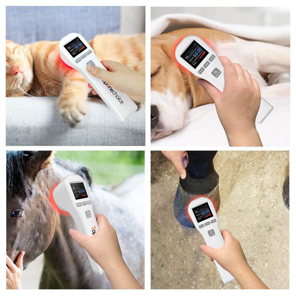 Toponechoice red light therapy device knee-use setup for targeted relief