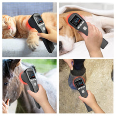 Toponechoice red light therapy for pets used on dog and cat for comfort