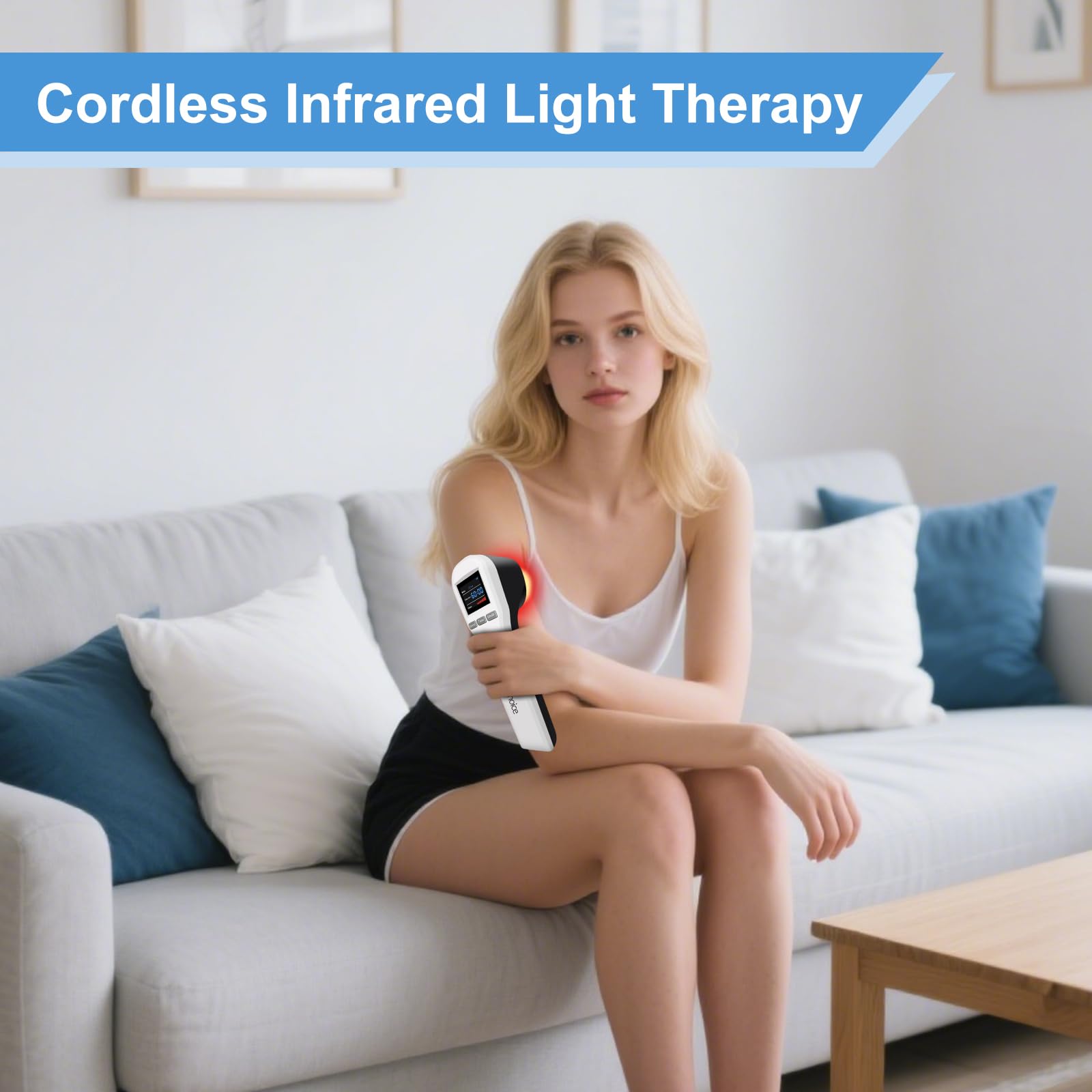 Toponechoice shoulder and neck application for daily comfort.