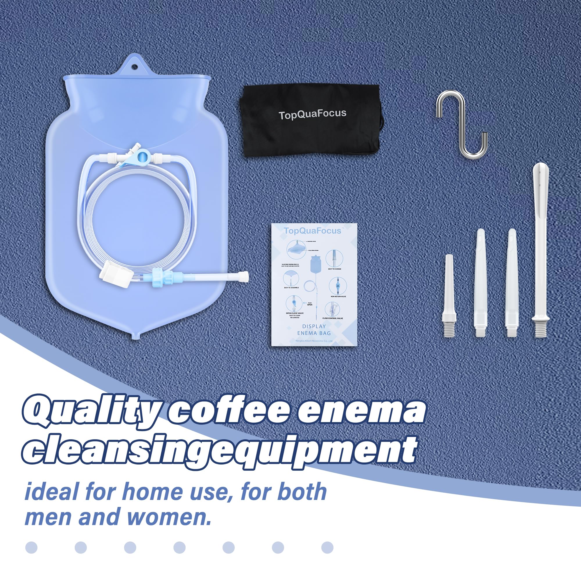 TopQuaFocus BPA- and phthalate-free materials ensure safer use.