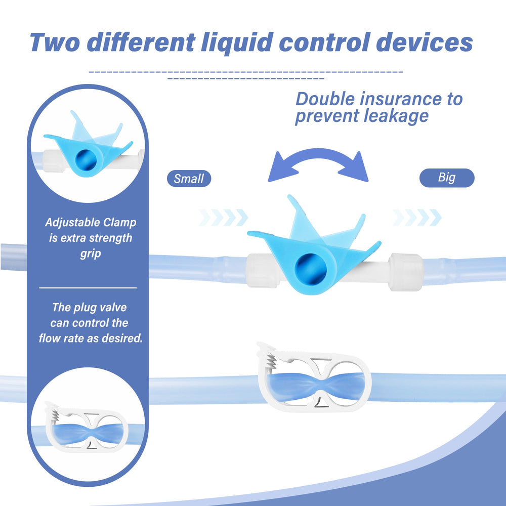 TopQuaFocus transparent bag design allows quick content monitoring.