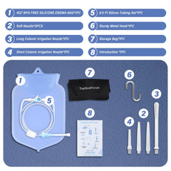 TopQuaFocus easy-clean, quick-dry design helps prevent bacterial growth.
