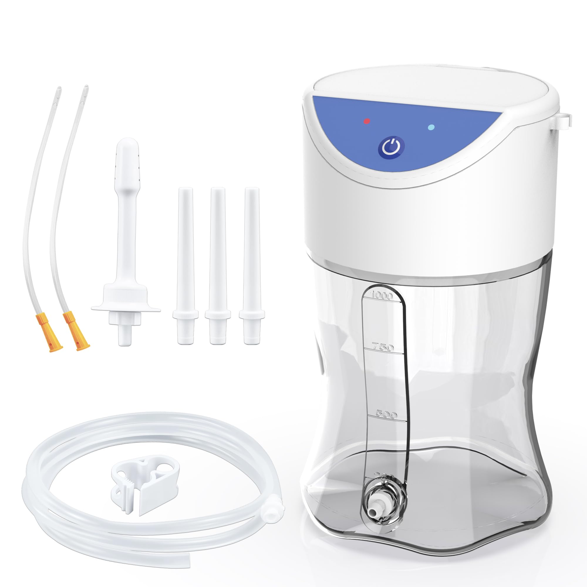 TopQuaFocus electric enema bottle main unit with large capacity for home cleansing