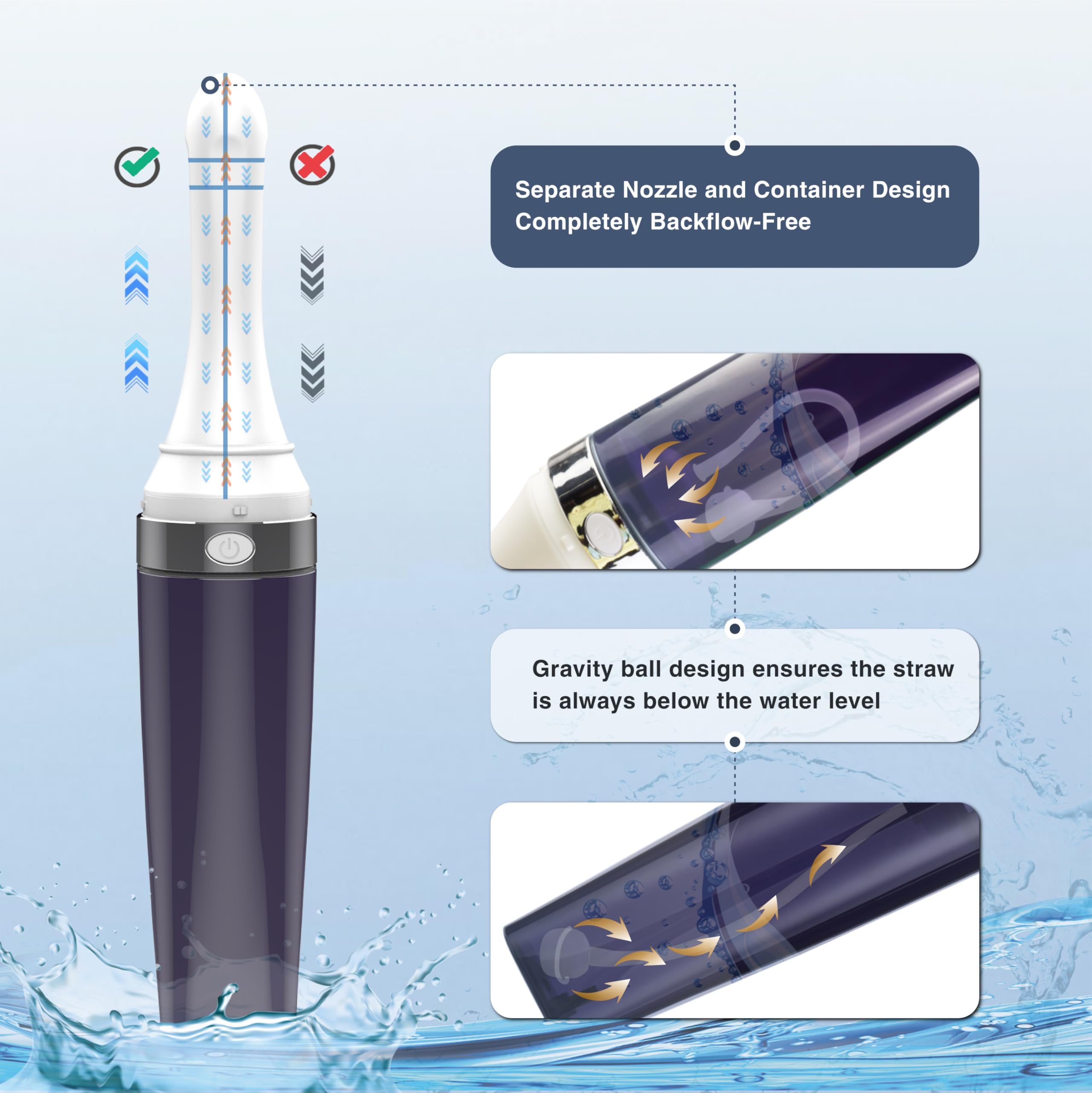 TopQuaFocus rechargeable system charges in about one hour for up to 30 minutes use.